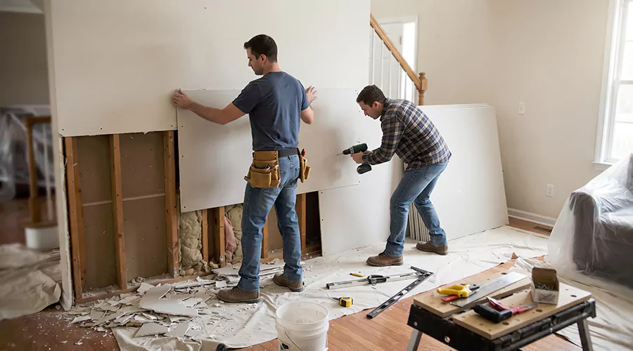When Should Drywall Be Replaced After Water Damage?