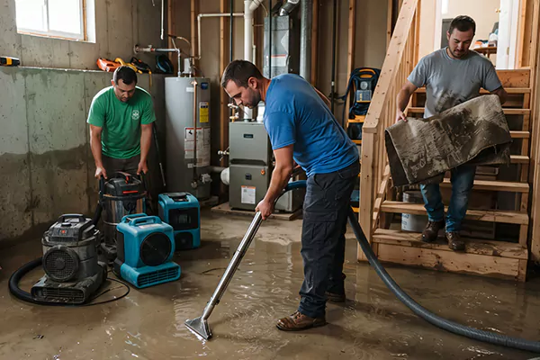 Basement Flood Cleanup Mukilteo