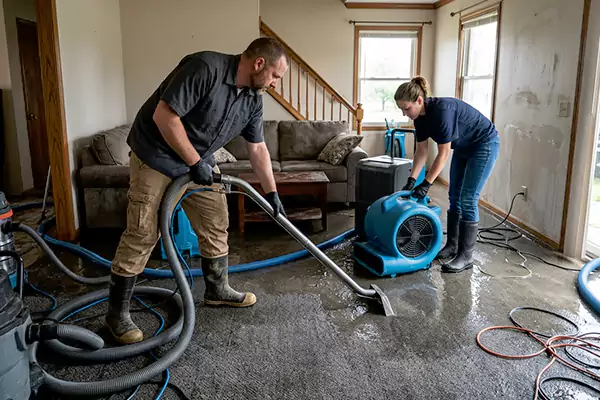 Residential Water Damage Restoration Mukilteo, WA