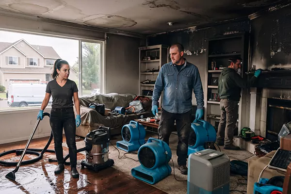 Smoke and Water Damage Restoration Mukilteo