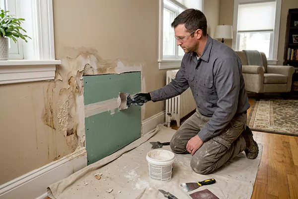 Water Damage Drywall Repair Mukilteo