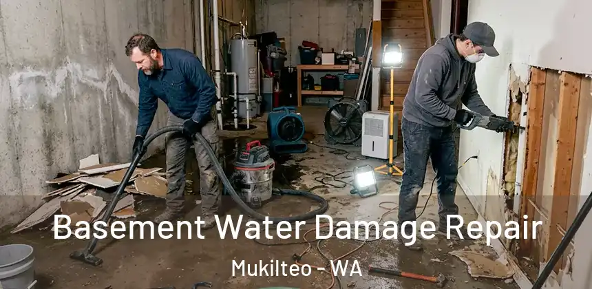  Basement Water Damage Repair Mukilteo - WA