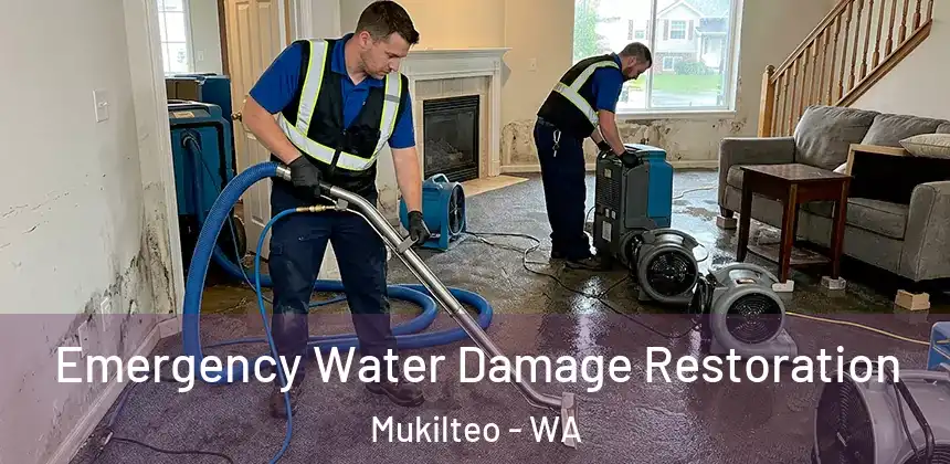 Emergency Water Damage Restoration Mukilteo - WA