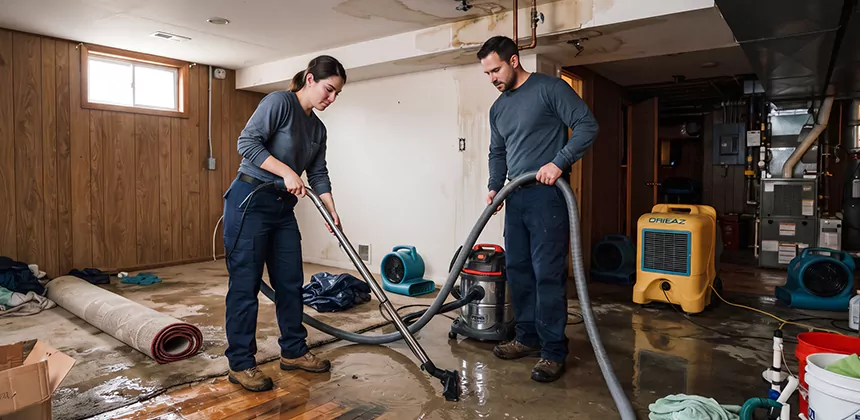 Frozen Pipe Burst Cleanup in Mukilteo