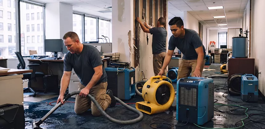 Emergency Commercial Water Damage Repair in Mukilteo