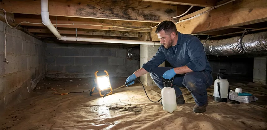 Crawl Space Mold Treatment in Mukilteo