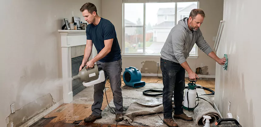 Post-Flood Sanitizing and Deodorizing in Mukilteo