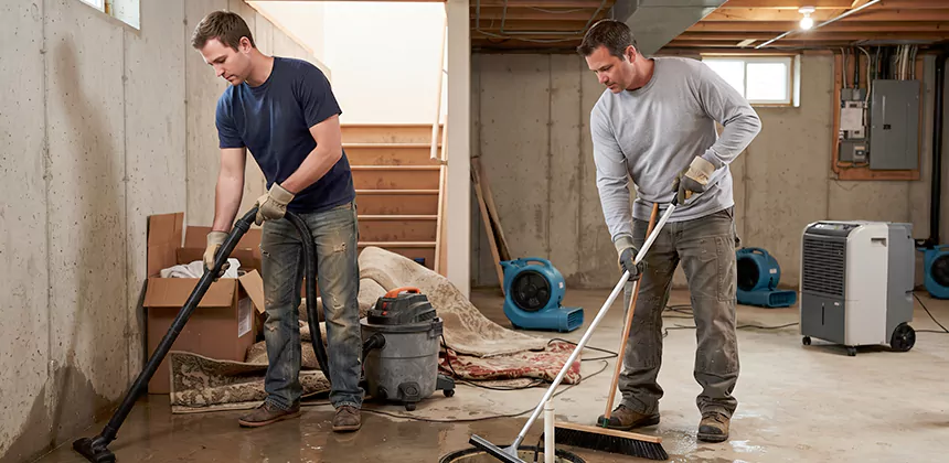 Basement Flood Water Removal in Mukilteo