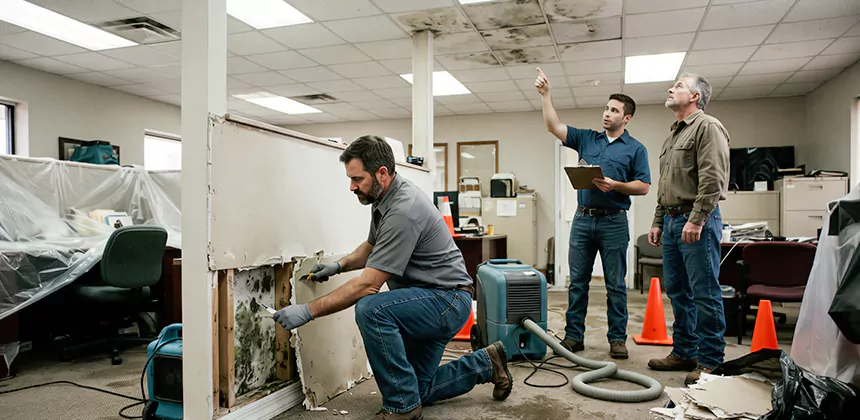 Commercial Mold Damage in Mukilteo