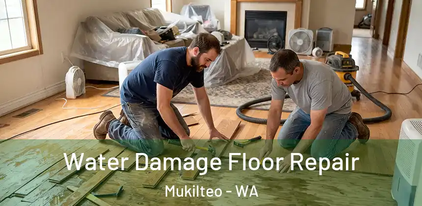 Water Damage Floor Repair Mukilteo - WA